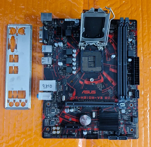 ASUS EXH310MV3 R2.0 LGA1151 H310 DDR4 mATX + IOShield £37.73