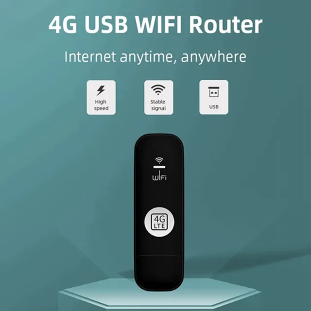 Enrutador de MóDem WIFI USB 4G con Ranura para Tarjeta SIM Enrutador Wifi I7360