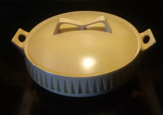 MidCentury Modern Yellow Forum International Danish Casserole Dish Moving Sale