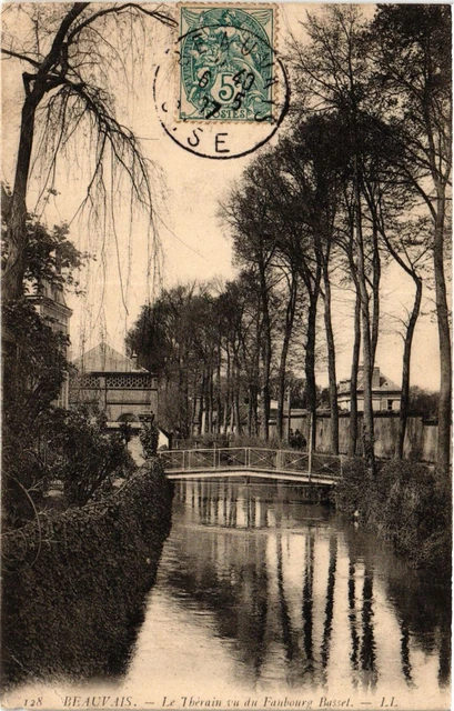 CPA BEAUVAIS - Le THERAIN seen from Faubourg Basset (424199)