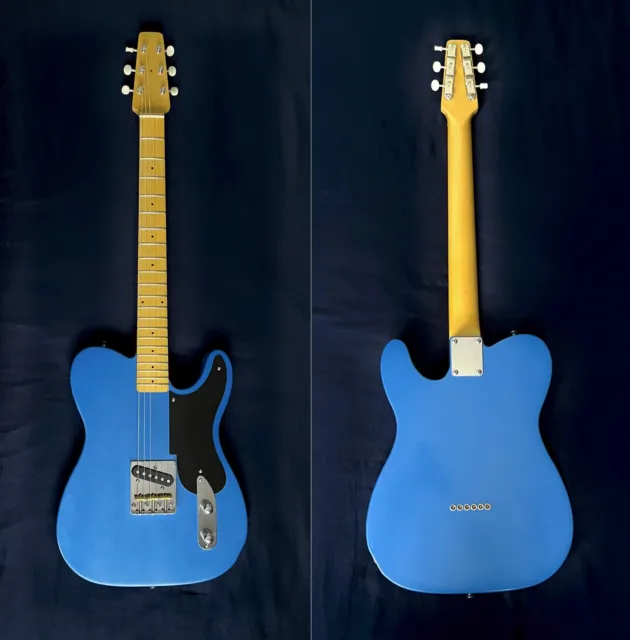 SnakeHead Telecaster 1949 Prototype - Lake Placid Blue Nitro With Case