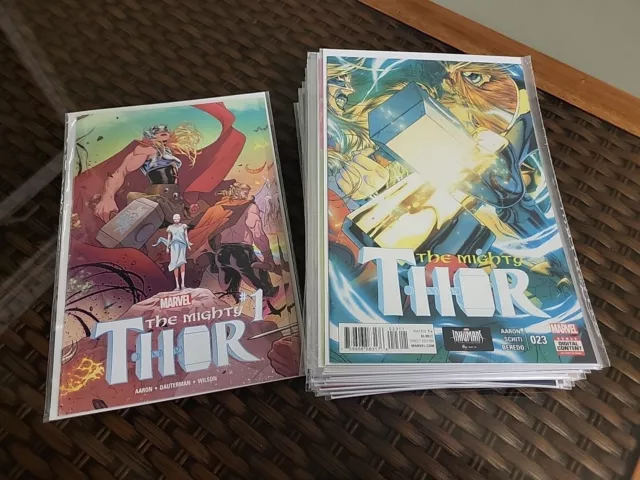 The Mighty Thor Vol 2 #1-23 Full Run (2016) Nm