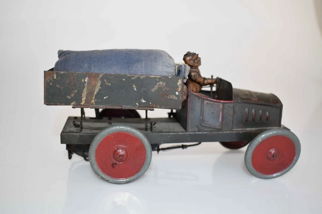 RARE ! Camion Benne CIJ Les Jouets Renault – Années 30 – À Réparer – Métal