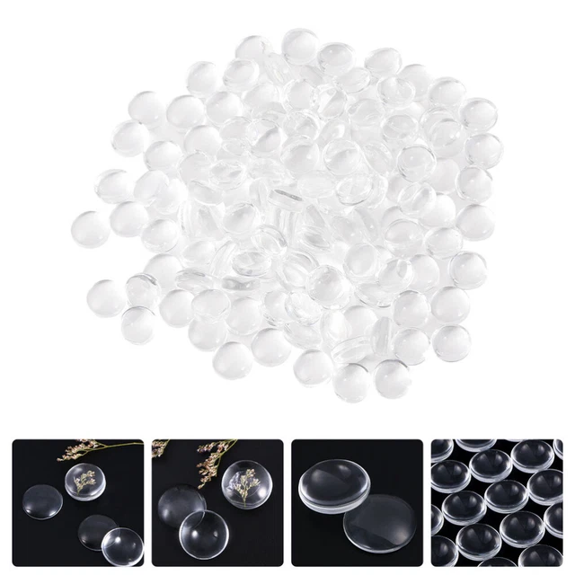 150 piezas Dijes No Calibrados Redondos Gemas Joyería Hacer Accesorios