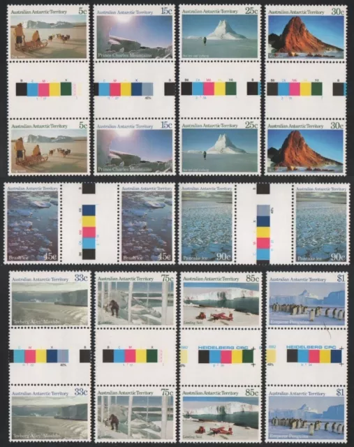 AAT / Austral. Antarktis 1984 - Mi-Nr. 63-72 ** - MNH - Natur - Gutter