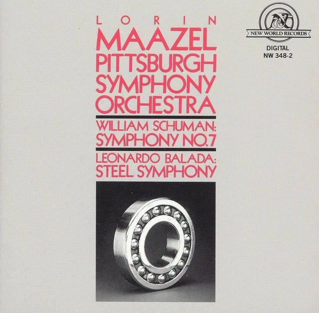 William Schuman: Symphony No. 7; Leonardo Balada: Steel Symphony New Cd