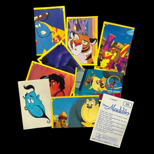 1995 WALT DISNEY Aladdin Panini Sticker - Pick your Sticker/s £2.50 ...