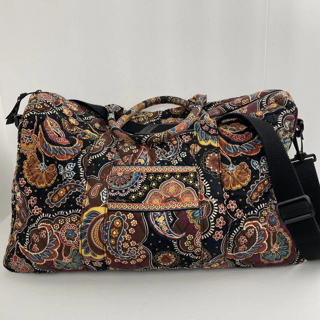 Vera Bradley Kensington Paisley Large Travel Duffel Bag