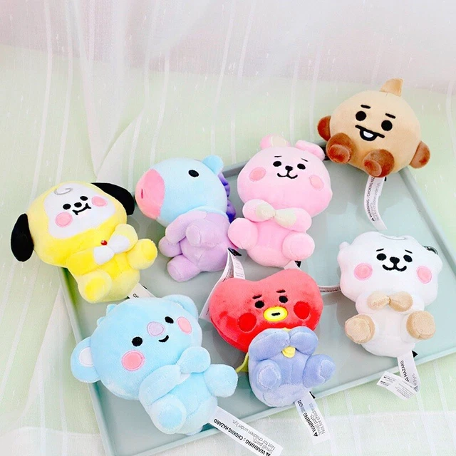 Portachiavi BTS - Set 7 Pezzi Con Tata, Chimmy, Cooky E Altri Personaggi - Foto 3
