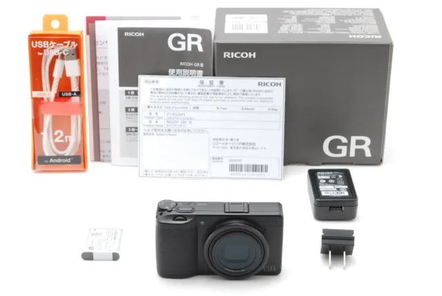 [Top MINT w/Box,Filter]RICOH GR III GRIII GR3 digital camera 28mm f/2.8 JAPAN