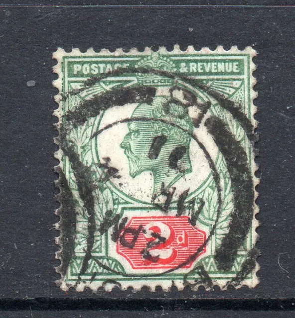 SG229 2d Dull Blue-Green/Carmine chalk S/CDS MR 4 11 CAT £50++