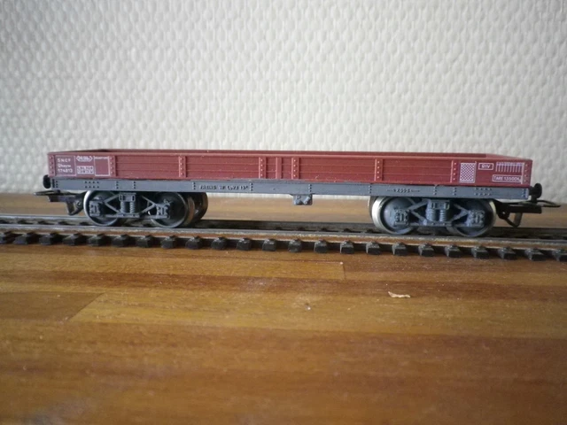 Lot 3 Wagons plat à ranchers SNCF type TP Jouef Réf : 6550 - Jeux & Jouets