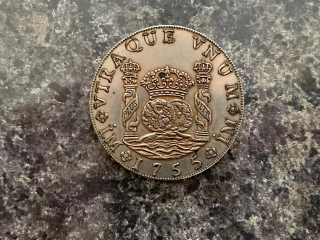 1755 Peru 8 Reales LM MM