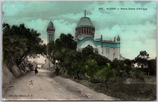 Alger- Notre Dame d' Afrique Algeria Historical Structure Postcard