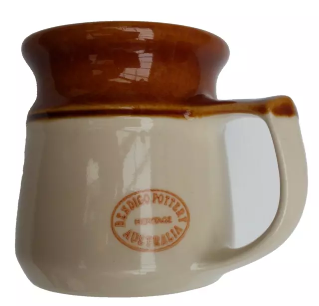 Bendigo Pottery Heritage Mug x 1 Beige Brown