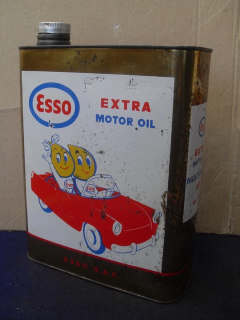 Bidons d'huile vintage 1930 à 1960 grand choix déco garage Canton Vaud
