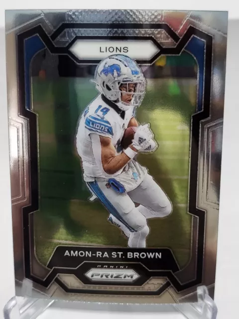 Amon-Ra- St. Brown 2023 Panini Prizm Base #96