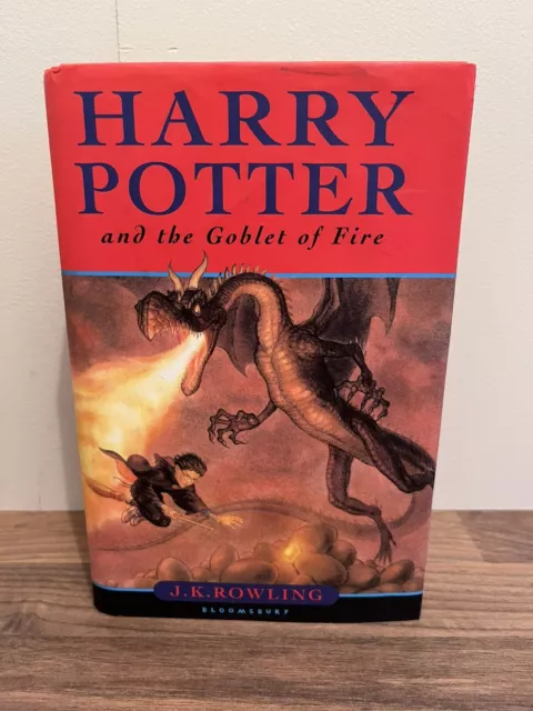 Harry Potter And The Goblet Of Fire - 1st AUS Edition JK ROWLING HC & DJ