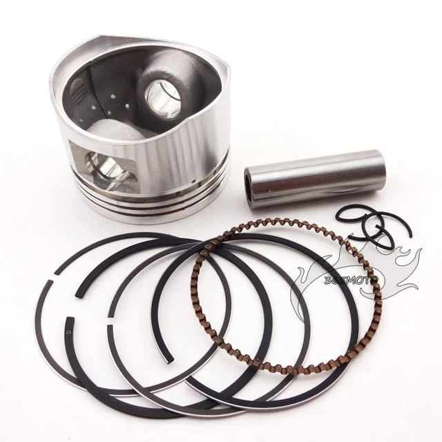 52mm 13mm Piston Pin Ring Set For Lifan 110cc ATV Quad Pit Dirt Trail Bike Motor