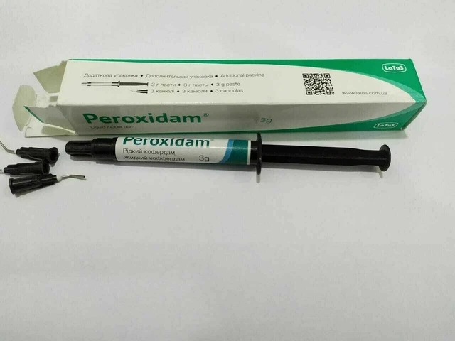 4 x Lotus Rubber Dam Liquid Light Cured Gingival Protection Whitening...
