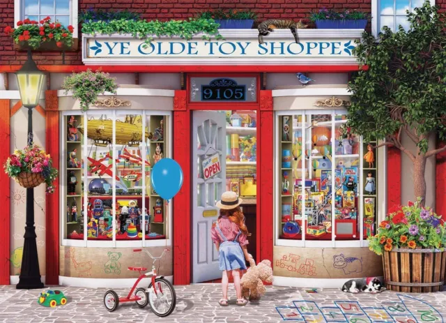 EUROGRAPHICS YE OLDE Toy Shoppe by Paul Normand 1000 piece jigsaw puzzle  £16.99 - PicClick UK