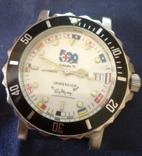 IMMERSION STENDARDO COLOMBO' 92 Enzo Majorca Automatic 200m cal