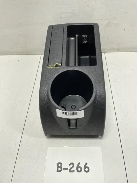 2012 VOLKSWAGEN GOLF BASE CENTER CONSOLE REAR PART CUP HOLDER w/ AUX OUTLET OEM+