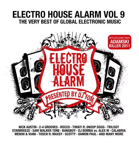 CD Electro House Alarma Vol.9 De Varios Artistas 2CDs