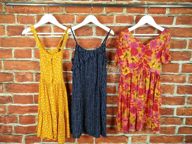 Pacchetto Ragazze Età 7-8 Anni Next Matalan Set Abiti Estivi Senza Maniche 128Cm
