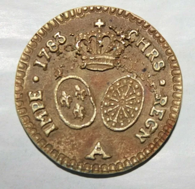 Louis XVI - Francia - moneta falso d'epoca ?  medaglia ?