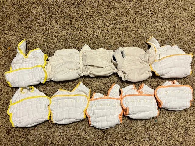 Newborn Cloth Diaper Lot