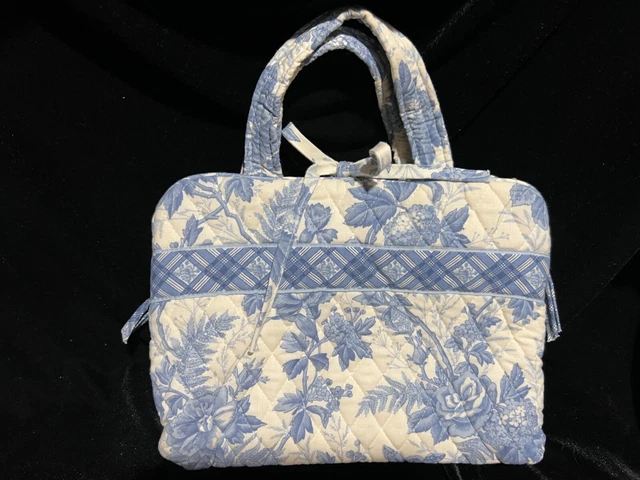 Vera Bradley Toiletry Bag Cosmetic Organizer Travel Hanging Folding Case