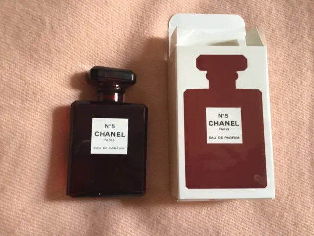 chanel number 5 perfume red