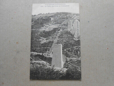 CPA Auvergne the viaduct of bland under construction 1906