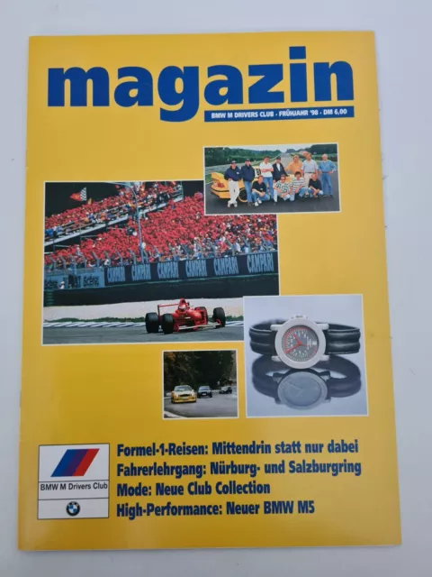 Magazin - BMW M DRIVERS CLUB - Ausgabe Frühjahr 1998 (AU1152)