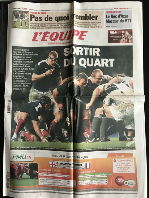 Coupe du monde de rugby : Cette équipe de France s'est mise dans des