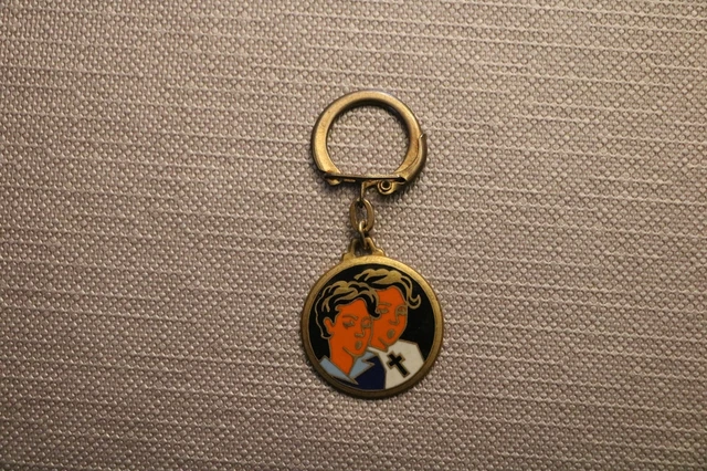 Pendentif Vintage Remy Dis Paris Émaillé - Années 80/90