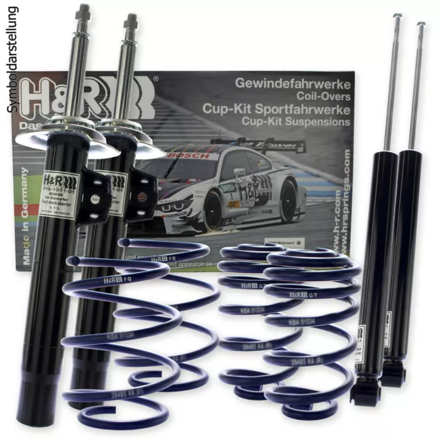 H&R Cup-Kit Komfortfahrwerk fahrwerk 55/35 mm für BMW E46 // mit Gutachten