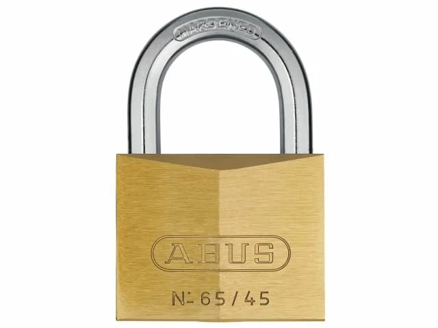 ABUS Mechanical - Cadenas en laiton de 65 / 45mm à clé identique 454