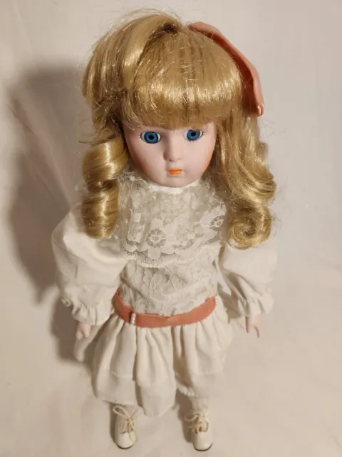 Vintage Porcelain Doll Heritage Collection 15" Tall