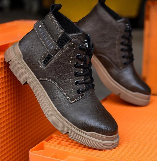 NEW MENS WOMENS Leichtes Safety Shoes Steel Toe Cap Work Boots Trainers ...
