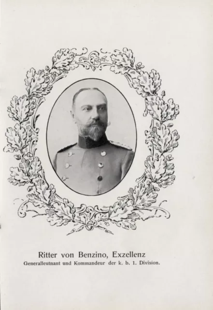 Chevalier De Benzino Portrait Historique Bilddokument À 1914 WW1