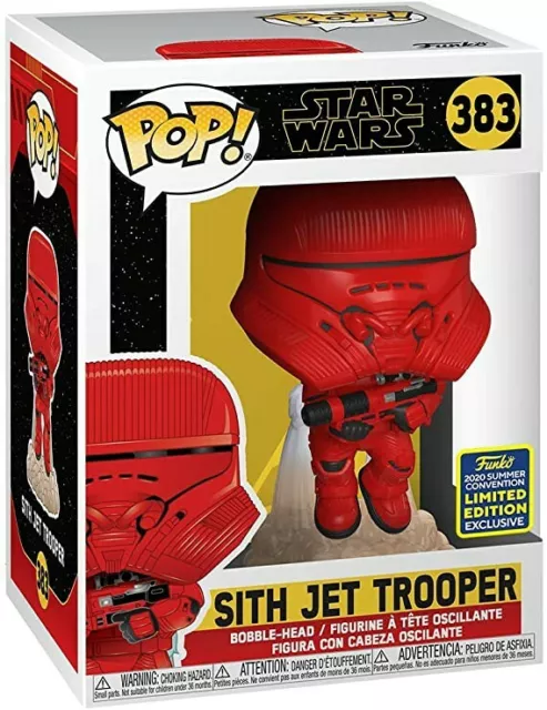 Funko Pop Stars Wars Sith Jet Trooper Summer Convention 2020 Edicion Limita