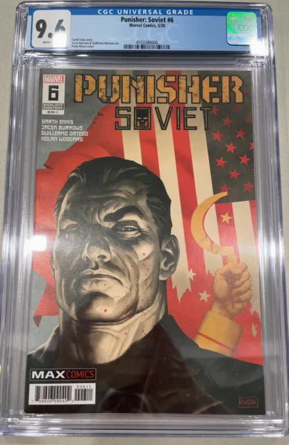 Punisher Soviet #6 Cgc 9.6 May 2020 Marvel Max Comics
