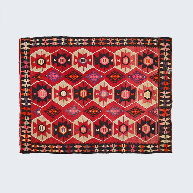 Tappeto Orientale Kilim Primi Del '900