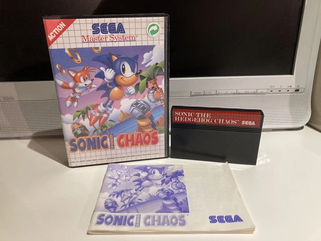 SONIC THE HEDGEHOG Chaos Sega Master System Version PAL EUR 32,99 ...
