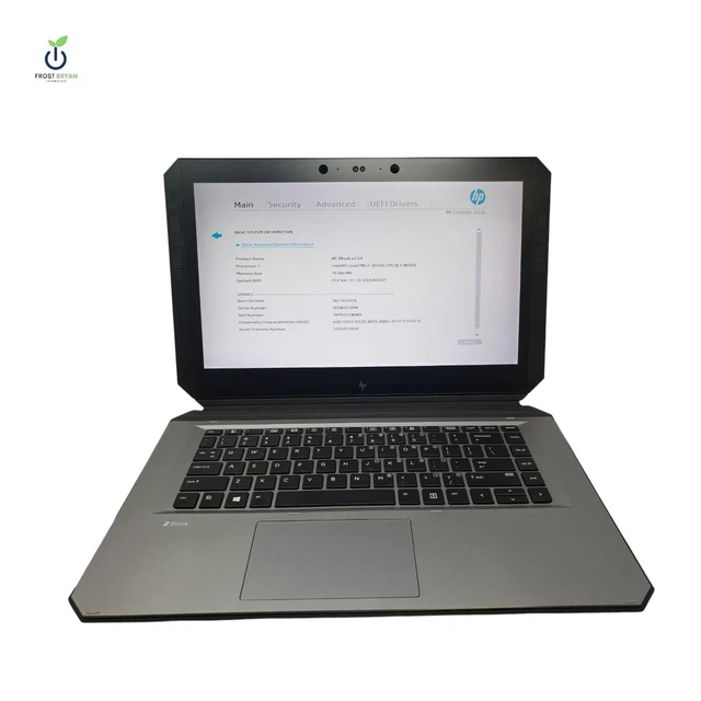HP ZBOOK X2 G4 Laptop 256 GB 16 GB No OS Grade D