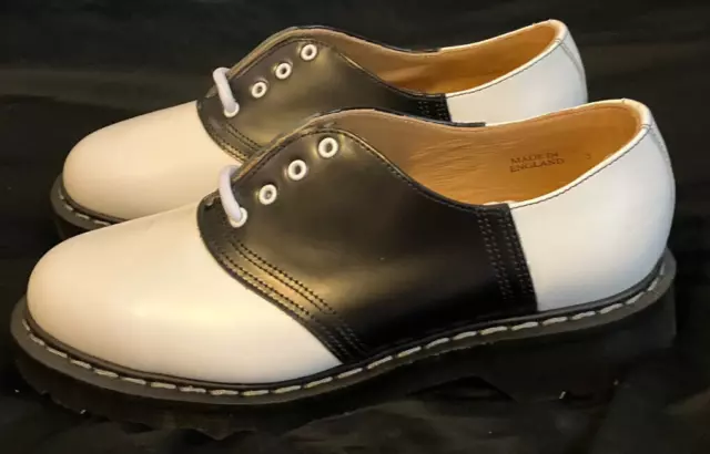 NOAH X SOLOVAIR Gibson Saddle Shoes, Size 5 Men's, Black & White $85.00 ...