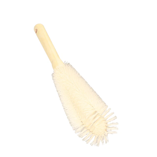 Water Bottle Brush Kitchen Cleaning Tool Wooden Long Handle Bottle Brush