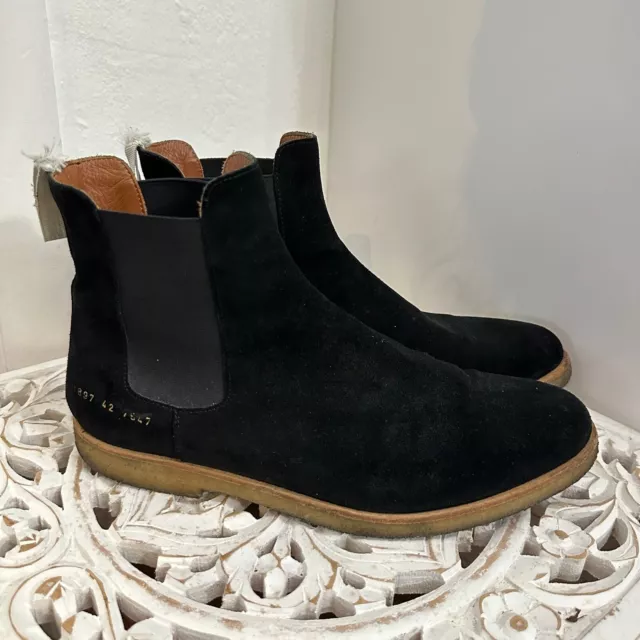 Common Projects Chelsea suede ankle boots Men's 42